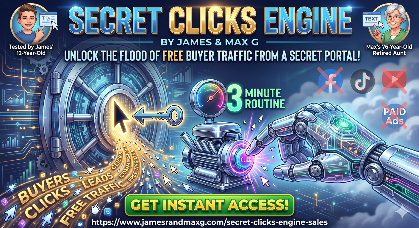 Secret Clicks Traffic and Online Visibility Offer
